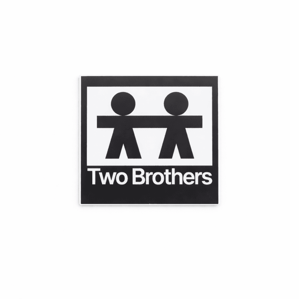 TWO MAN STICKER